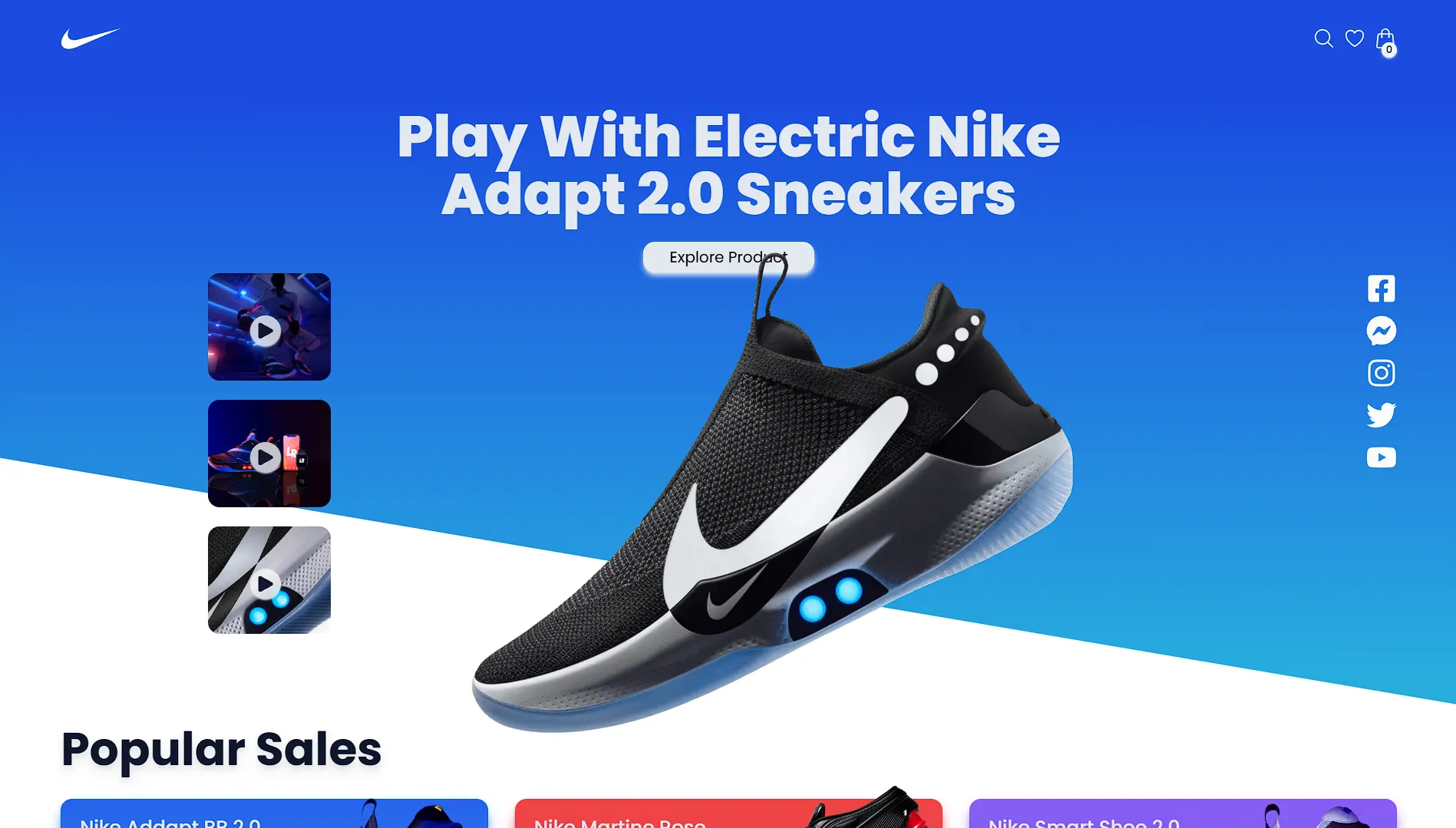 Modern Nike Store