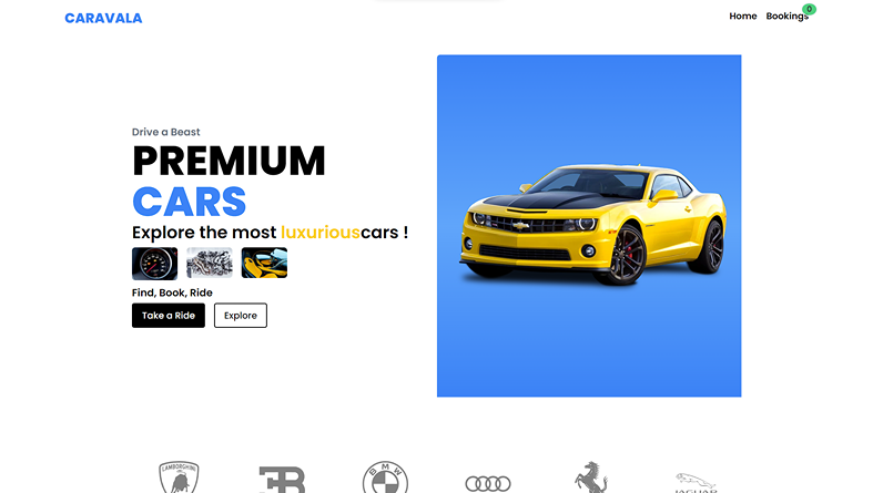 Car Rental Website 